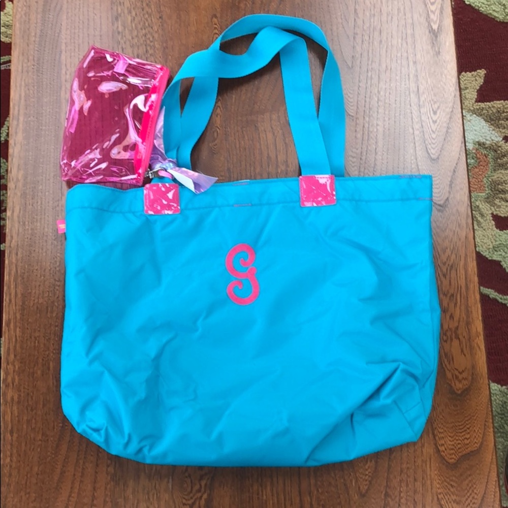 Tote with G and Zip Bag